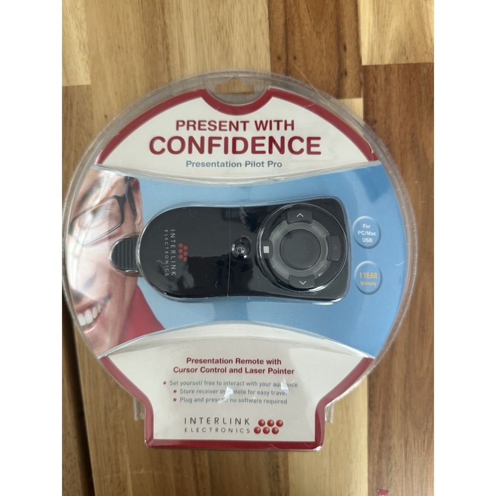 New Interlink Electronics Presentation Pilot Pro wireless presentation Remote